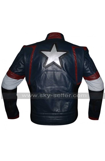 Leather Jackets: Avengers Age of Ultron Captain America Jacket